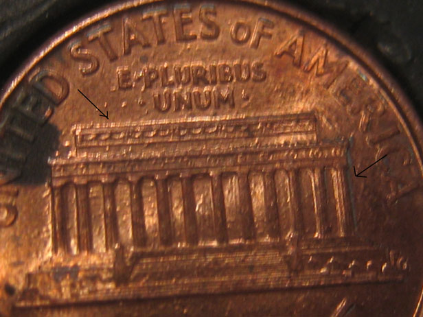 1989-D-Lincoln-Memorial-Cent-With-Bumpy-Looking-Surface