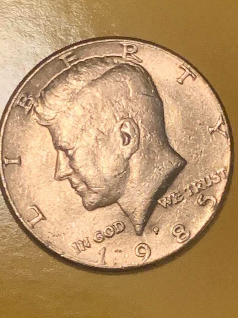 1985-Kennedy-P-Half-Dollar-Errors-Or-Damage.