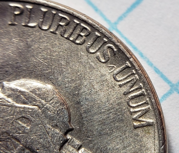 Five-Cent-1995-P-Just-I-See-Somthing-Weird