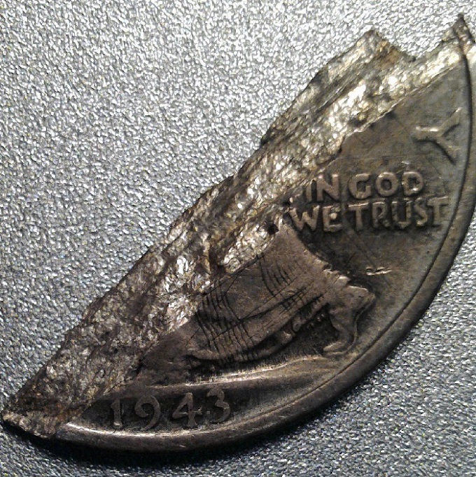 1972-D-Lincoln-Memorial-Cent-Mint-Error---Straight-Clip