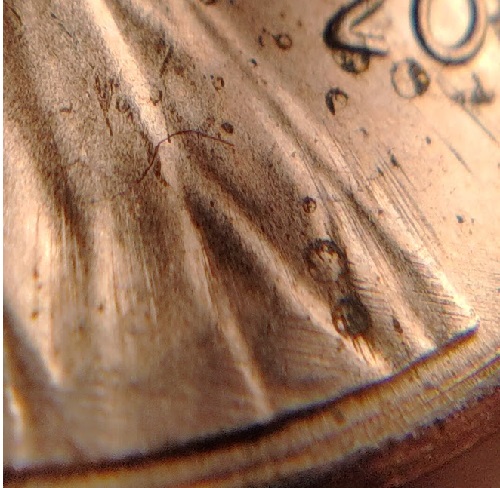 2022-P-Lincoln-Cent.-A-Look-At-The-Tip-Of-The-Nose.