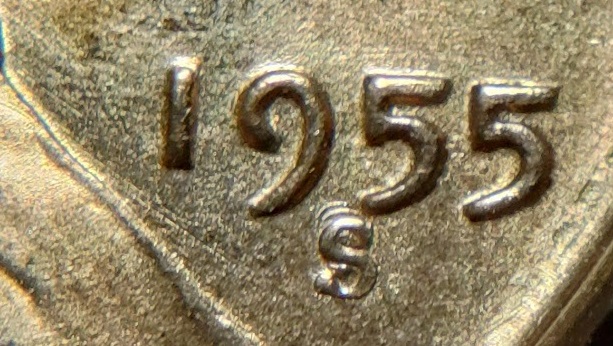 1955-S/S/S-RPM-Lincoln-Cent-Fs-501,-VEDS