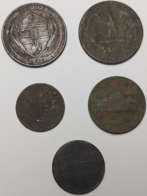 Dark-Brown-Clad-Coins-Found-Metal-Detecting-Hopefully-Educational