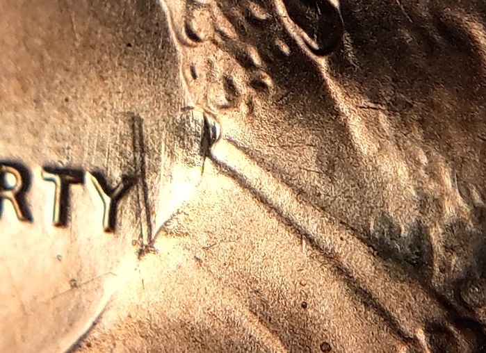 1983-P-Lincoln-Cent--Unabraded-Atypical-Clash-Veds--Multiple-Event-3-Times?-With-Rotation