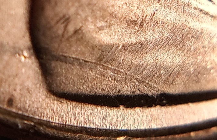 1983-P-Lincoln-Cent--Struck-On-A-Damaged-Planchet.