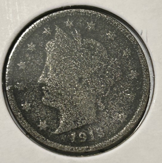 1913-V-Nickel?-No-Of-Course-Not!-So-What-Is-It?-1-Out-Of-700-In-A-Hoard!