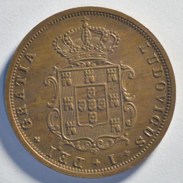 1877-Portugal-Copper-V-R�is-Uncirculated
