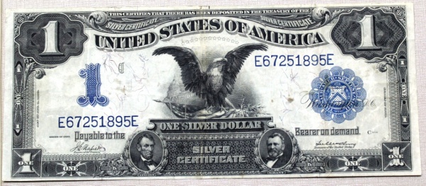 1899-Us$-1-Silver-Certificate