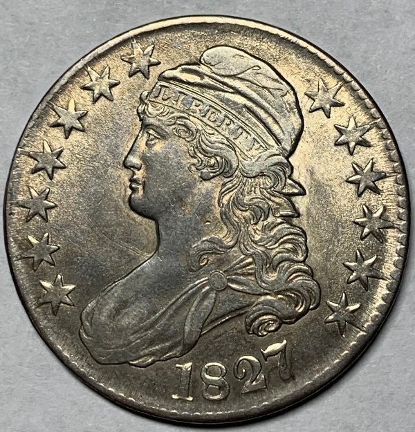 1827-Capped-Bust-Half-Dollar-For-Grading