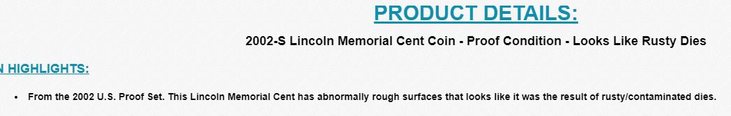 2002-S-Lincoln-Cent-Rusty-Dies