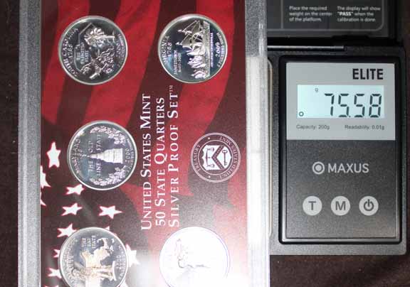 Weight-Of-A-5-Silver-Quarter-Mint-Set-?