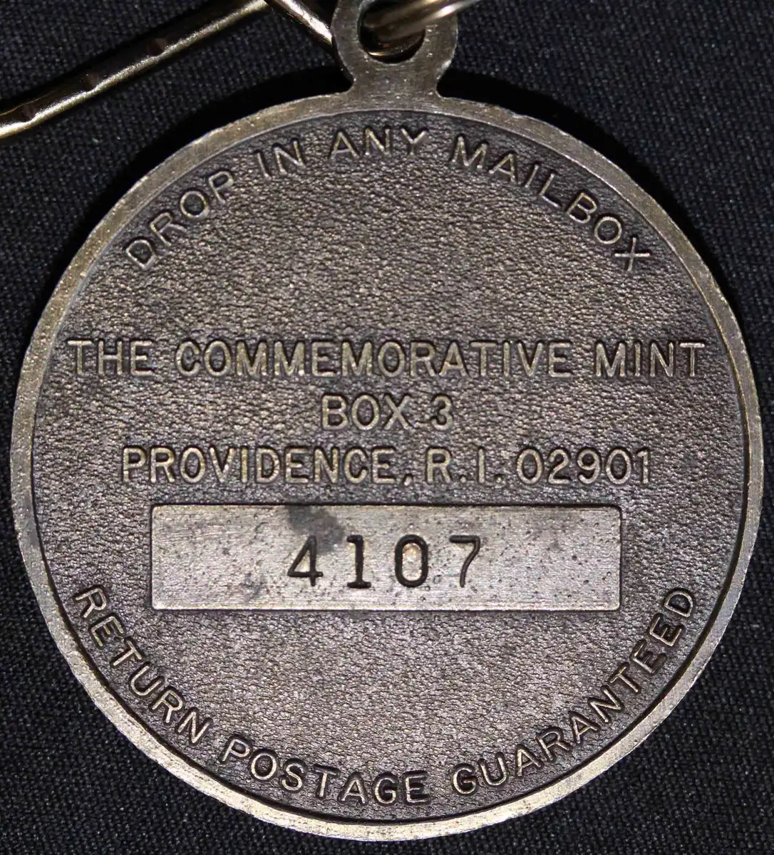 The-Commemorative-Mint,-Providence-RI-Circa-1987-Constitution-Bicentennial-Key-Ring