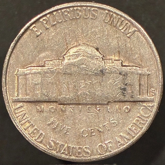 1954-S-Jefferson-Nickel-S/S-RPM-001,-FS-502