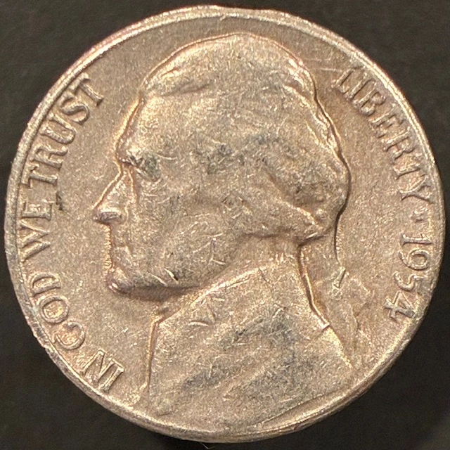 1954-S-Jefferson-Nickel-S/S-RPM-001,-FS-502