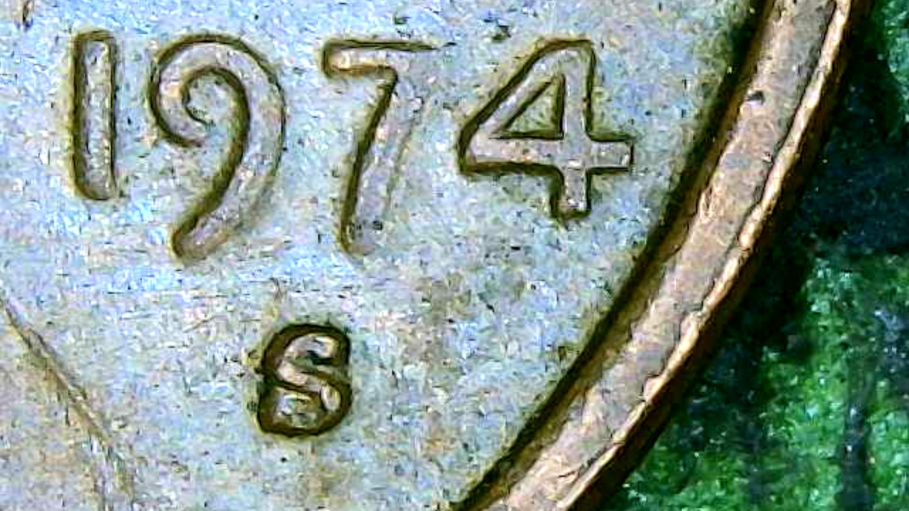 On-My-1974-S-Penny-Is-This-A-Filled-In-S