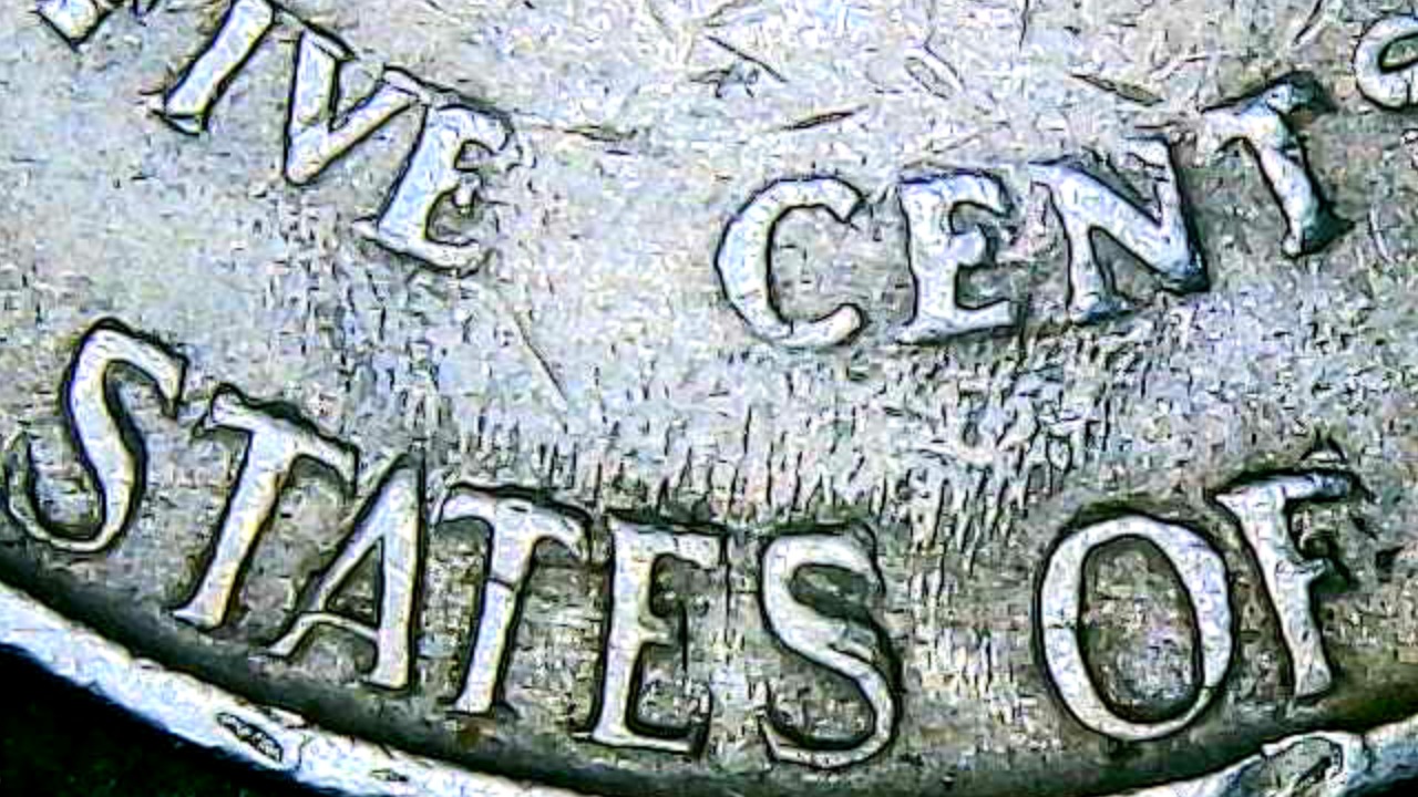 1958-D-Nickel-Why-Does-The-E-On-The-Reverse-Look-Broken