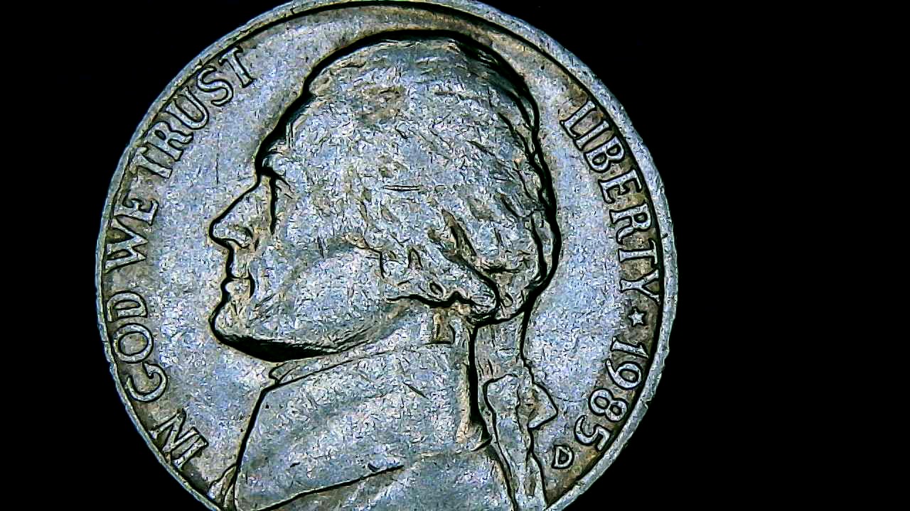 1985-D-Nickel-On-The-Reverse-About--Possible-Doubling-And-The-Rim