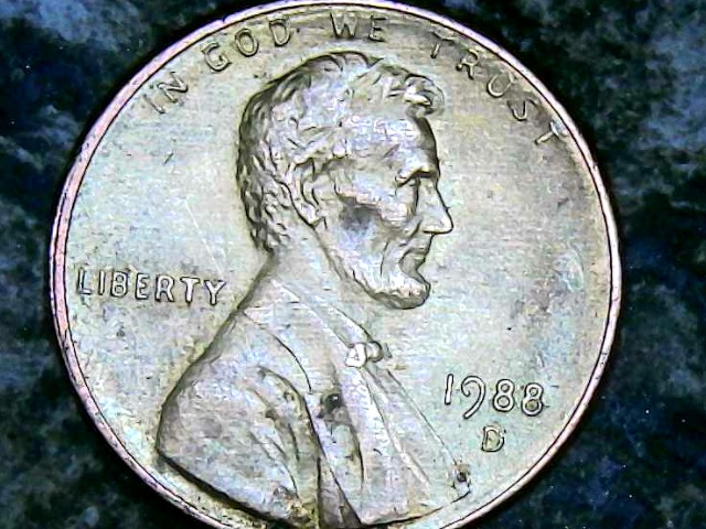 1988-D-Cent-Why-In-What-Cause-The-Cold-To-Be-A-Greenish-Lowest-Color-Could-Have-Happened-At-The-Mint