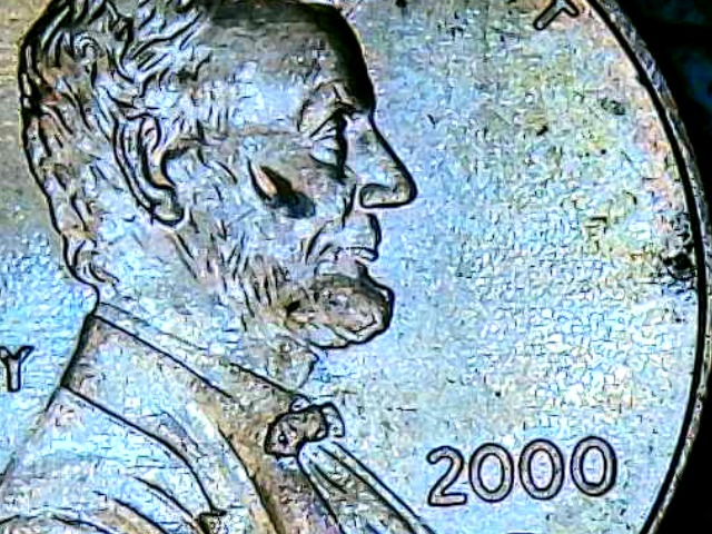 2000-D-Cent-On-The-Obverse-What-Is-That-On-Lincolns-Cheek-Is-It-A-Cud-Die-Break