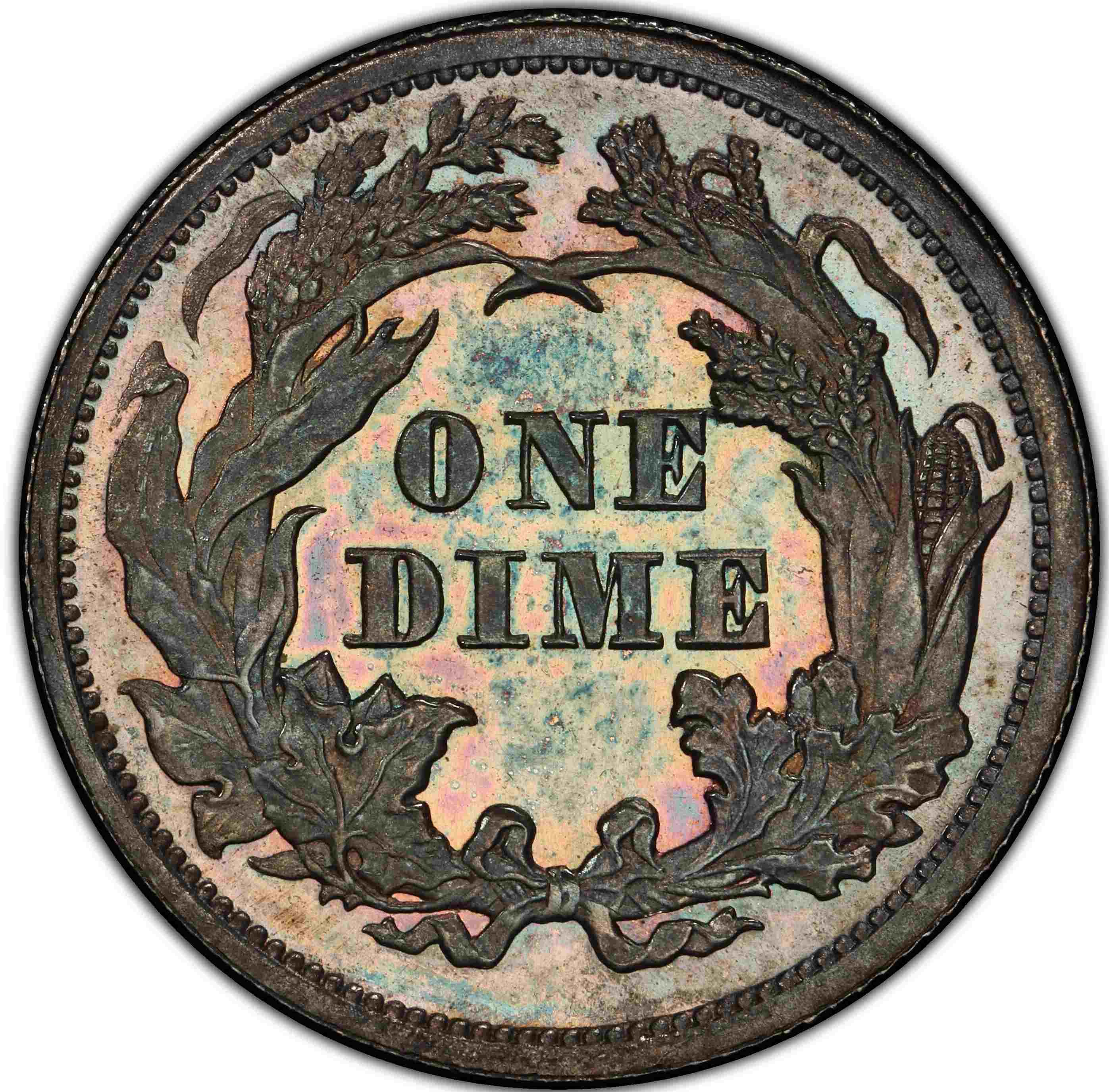 How-To-Lose-Lots-Of-Money-At-Auction:-1866-Seated-Liberty-10c-PCGS