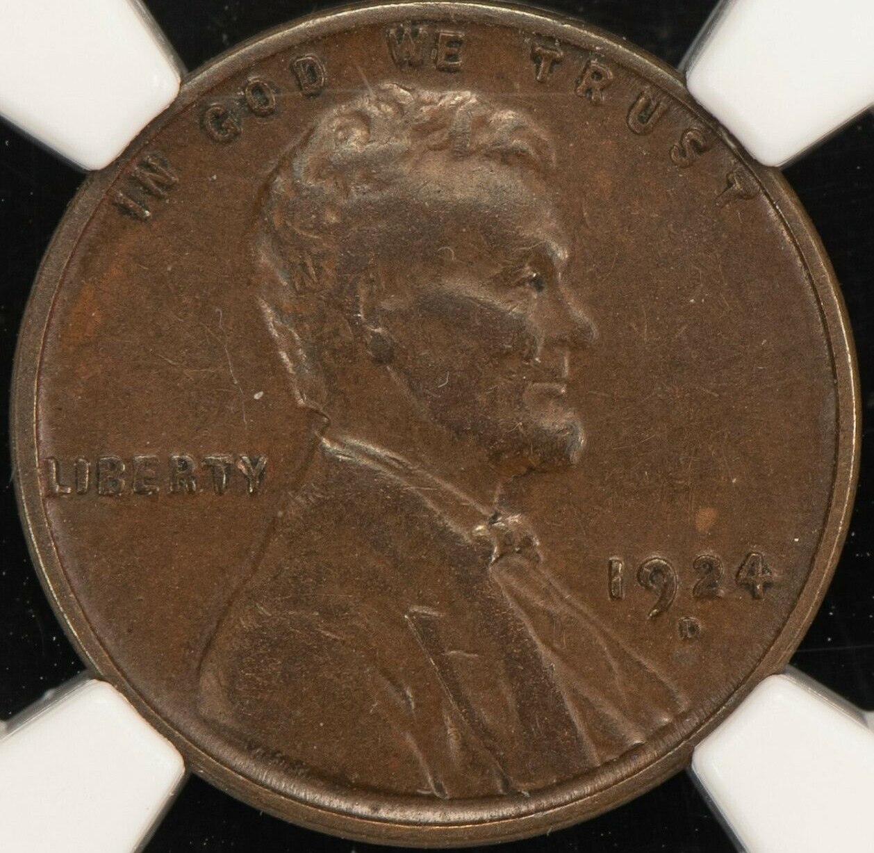Muddy-Little-President:-1924-D-Lincoln-Cent-NGC