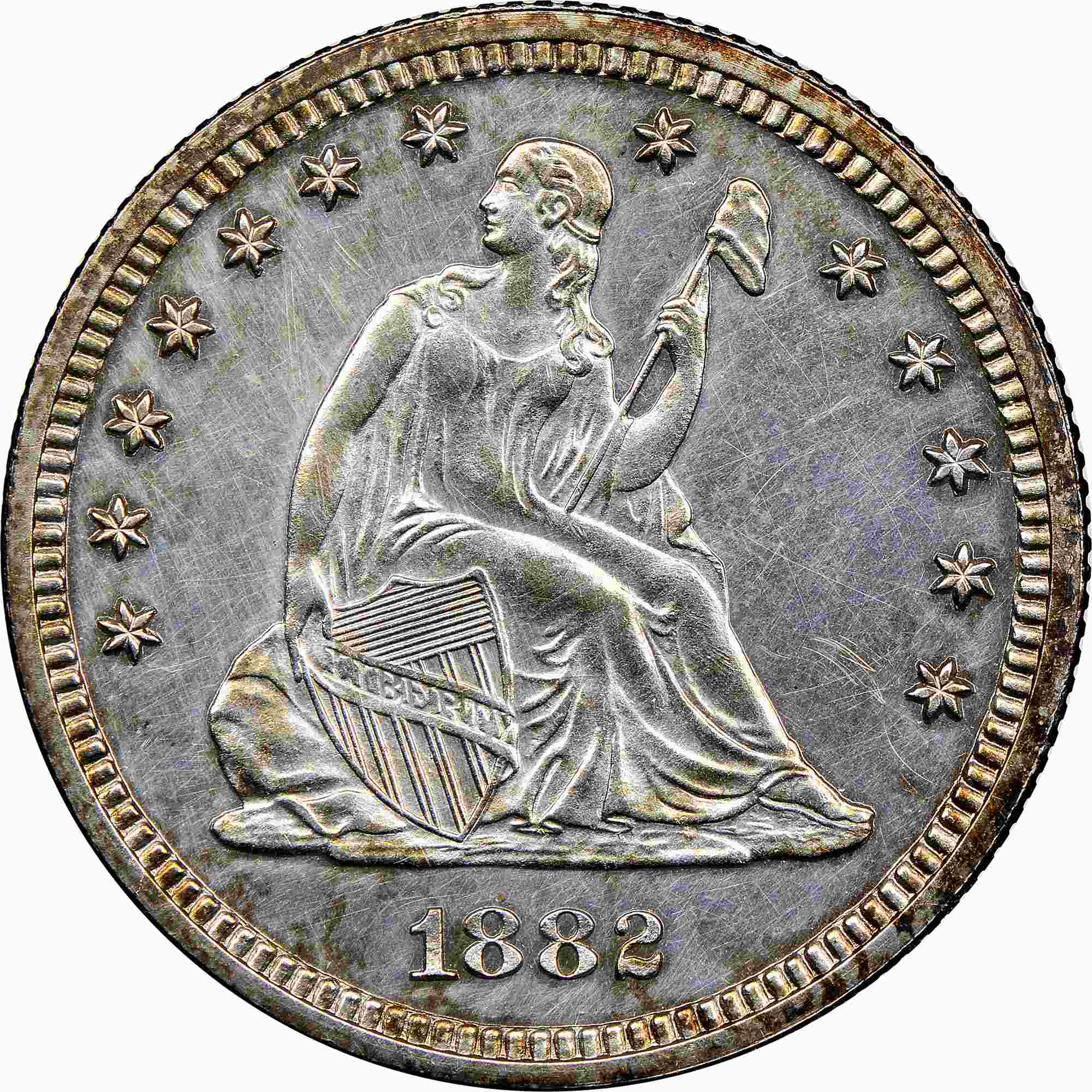 1882-Seated-Liberty-Quarter-PCGS:-What-Happened-To-Her?