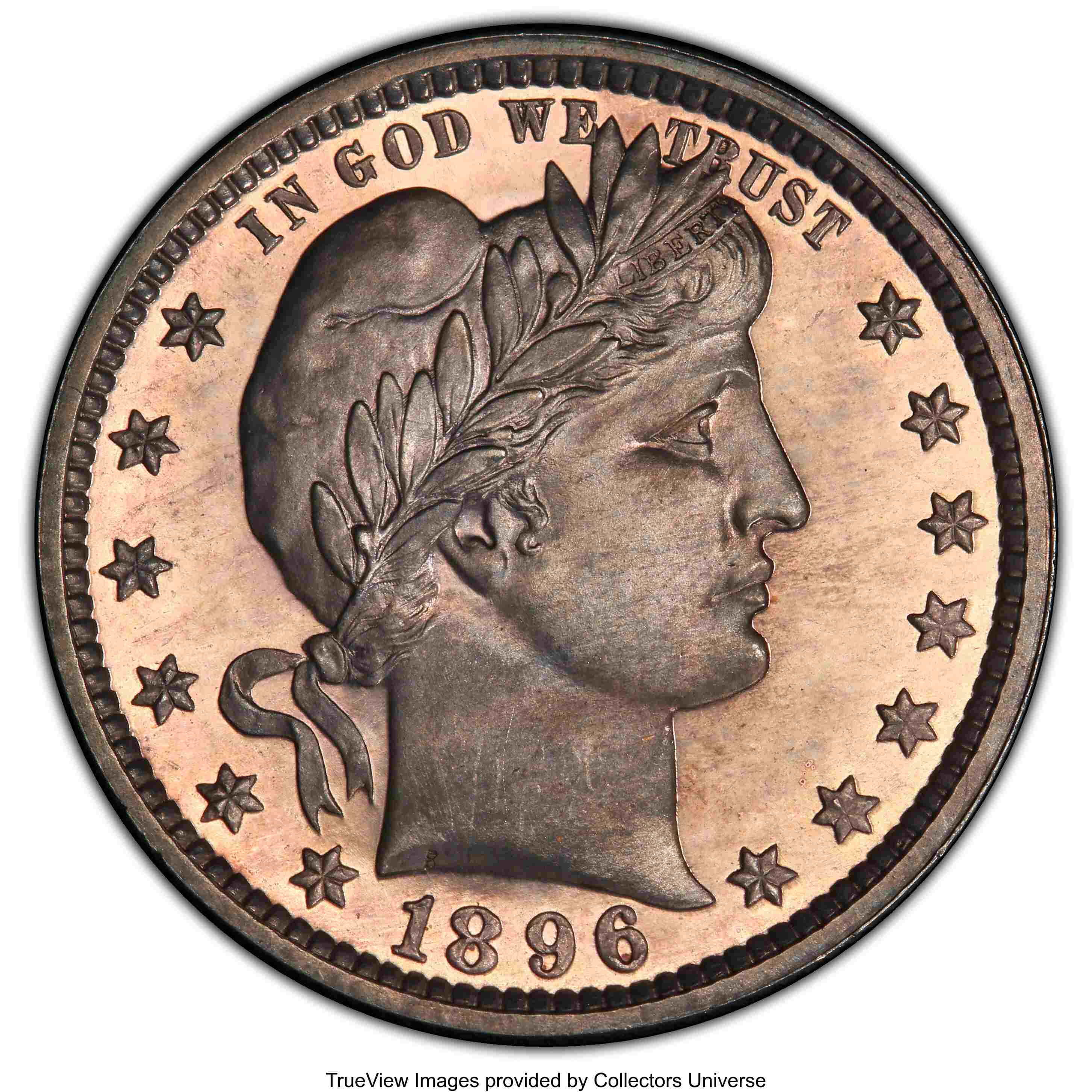 1896-Barber-Quarter-PCGS:-Invasion-Night-Auction-Win