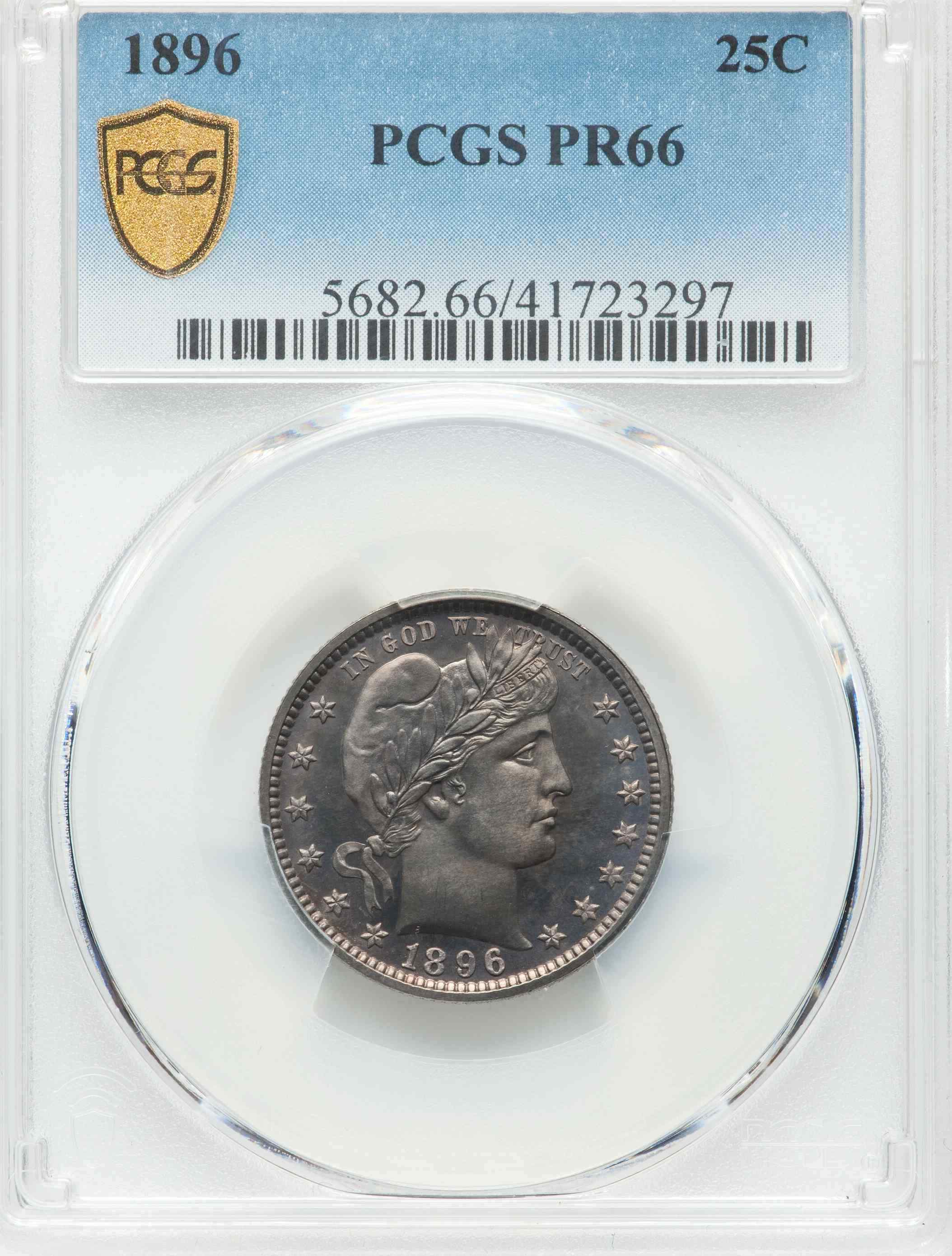 1896-Barber-Quarter-PCGS:-Invasion-Night-Auction-Win