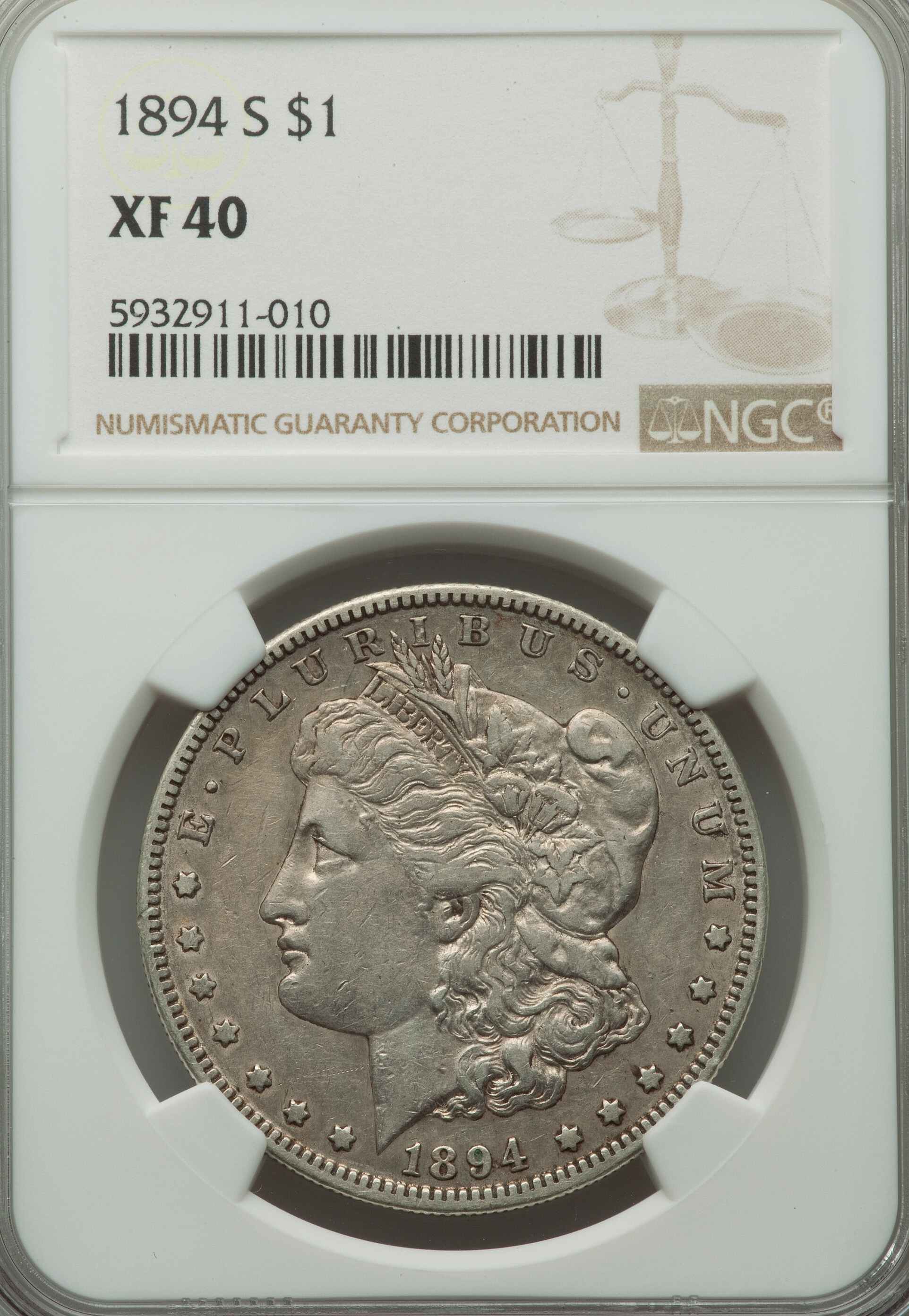 1894-S-Morgan-Dollar-NGC:-Gray-Lady-A-Little-Worse-For-Wear
