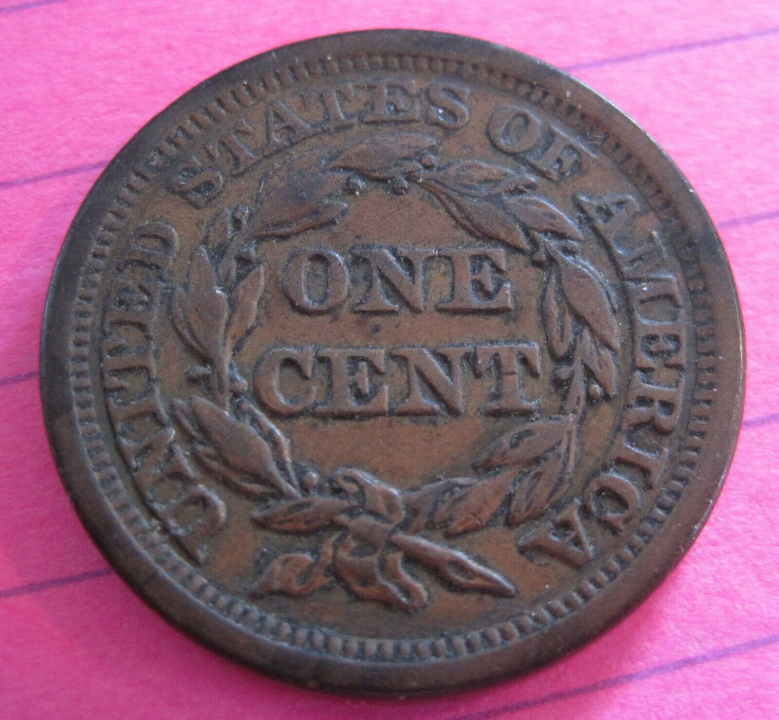 1855-Large-Cent-For-Grading