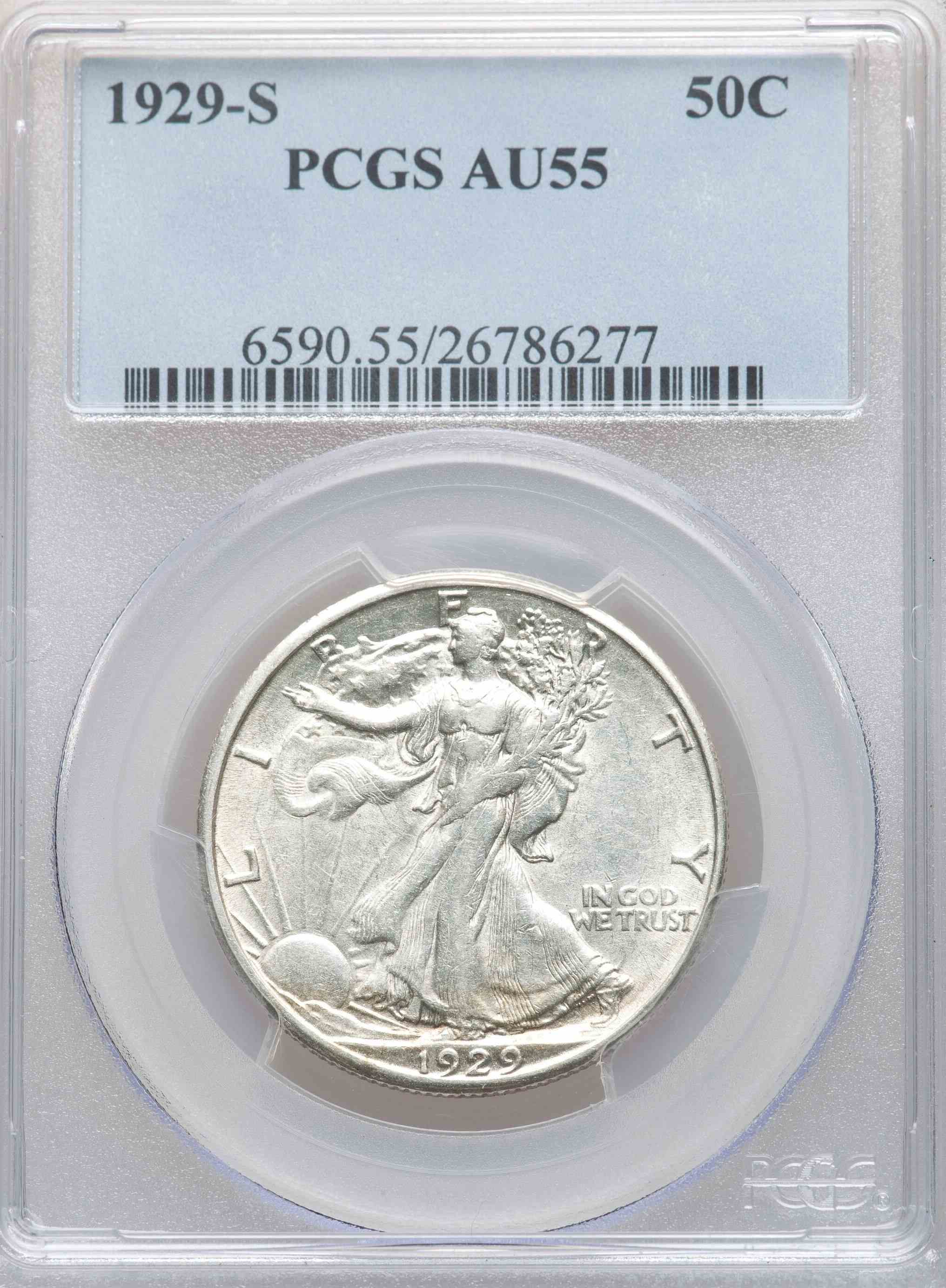 1929-S-Walking-Liberty-Half-PCGS:-The-Last-Liberty-Series