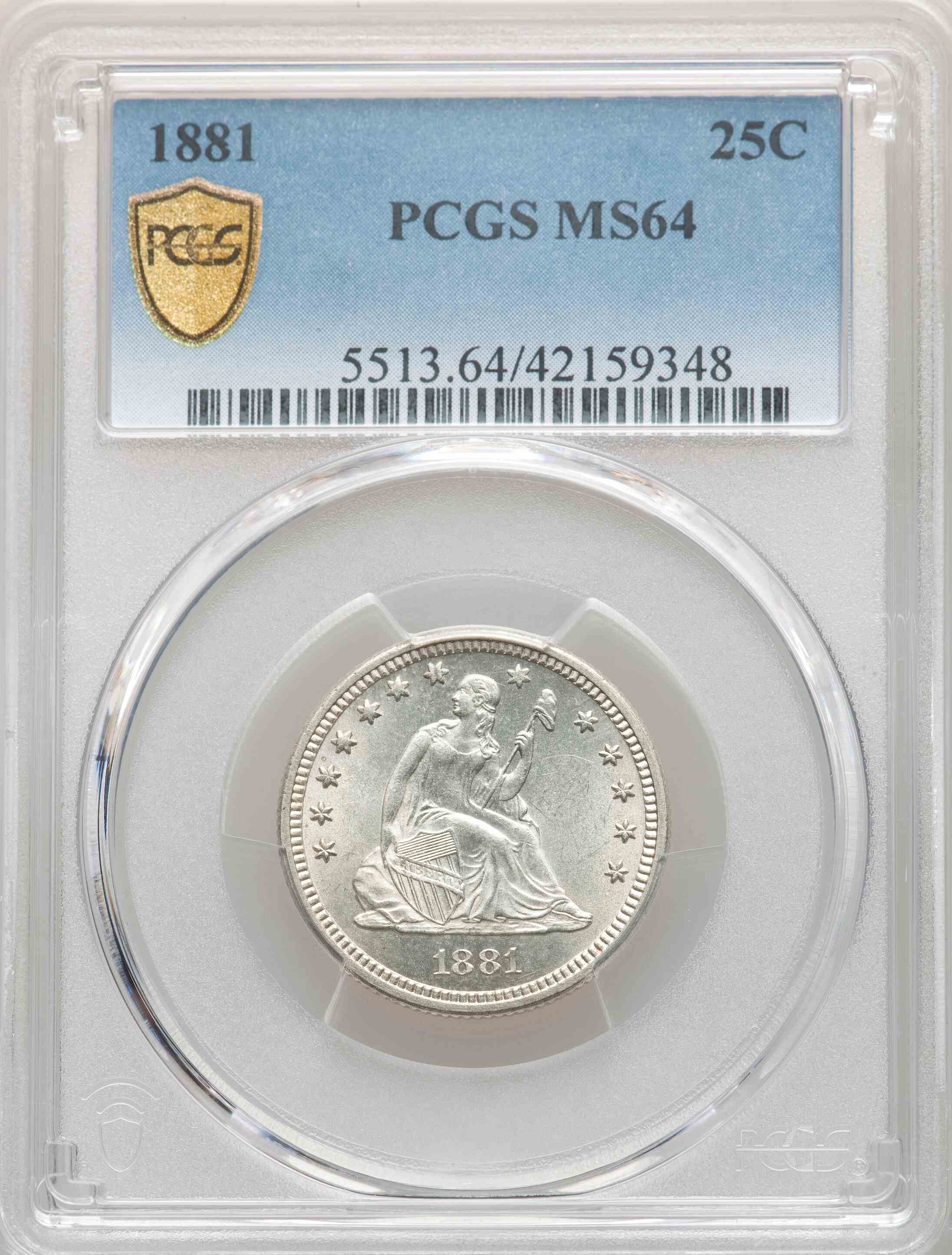 1881-Seated-Liberty-Quarter-Omg-That-Reverse!-.-You-V-PCGS