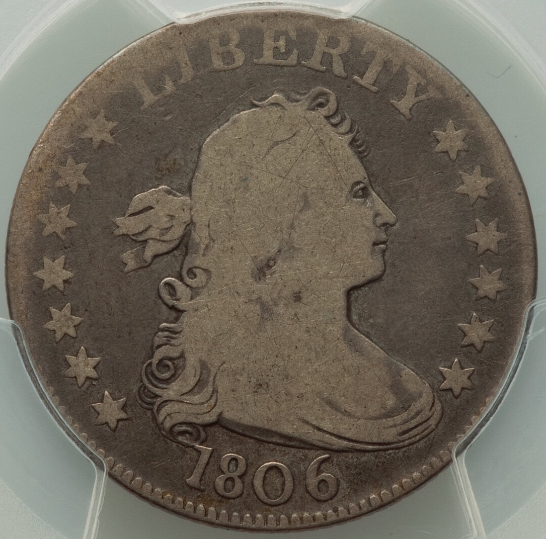 1806-Draped-Bust-Quarter:-You-V-PCGS.-This-One-Is-Easier
