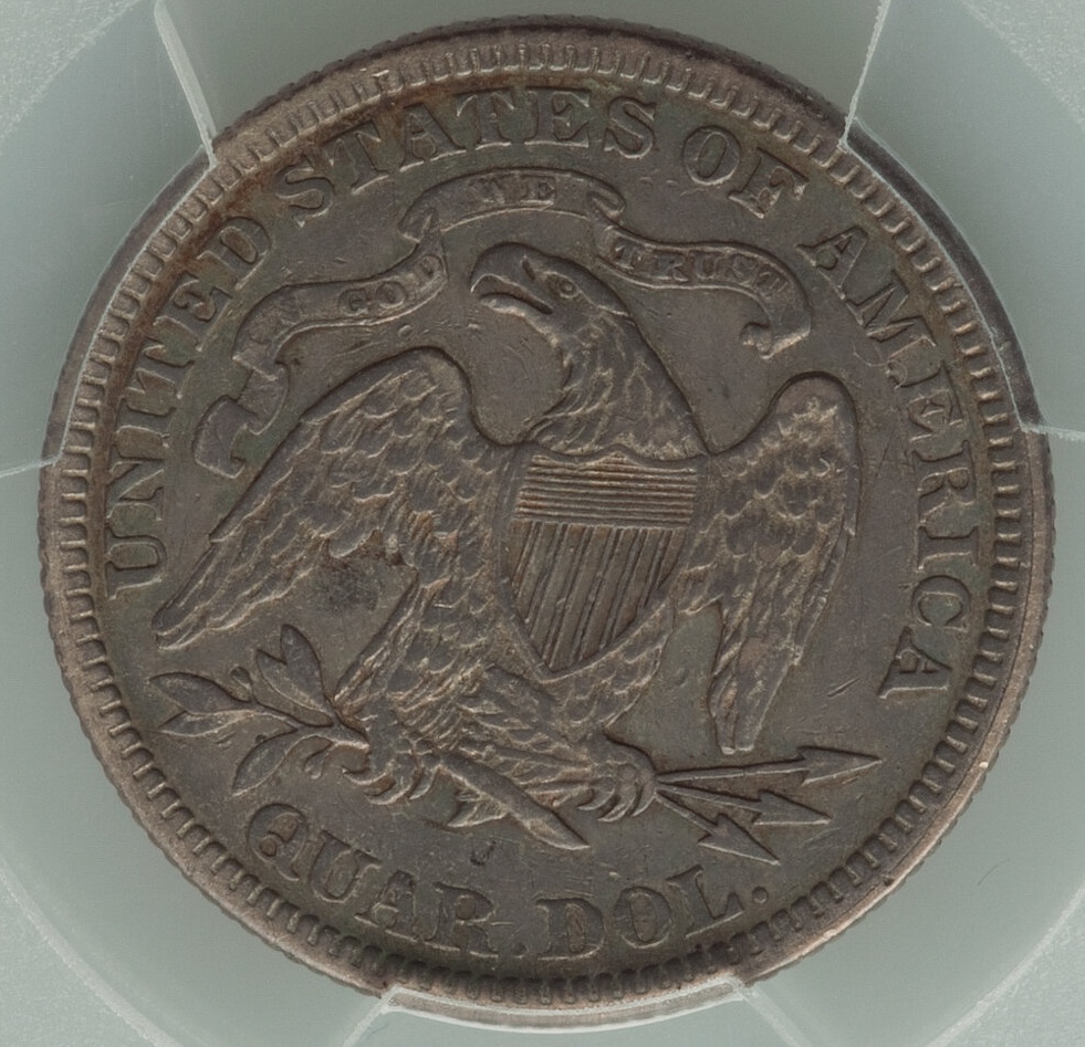 1879-Seated-Liberty-Quarter-PCGS-With-Falseview-Pics