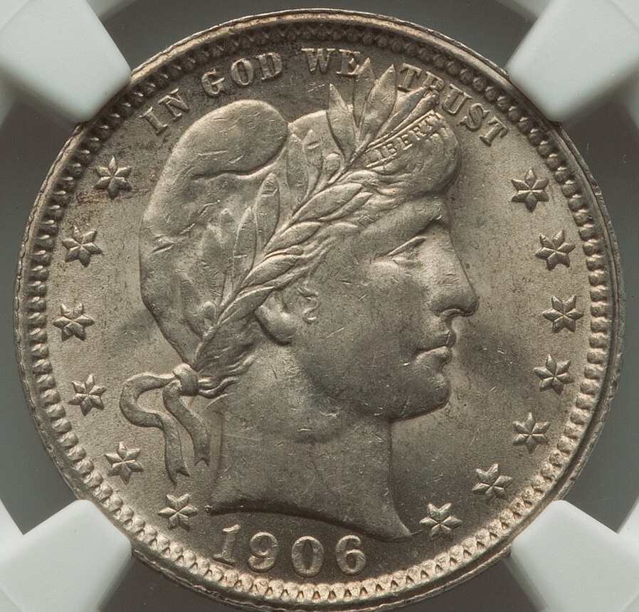 1906-O-Barber-Quarter-NGC:-What-I-Could-Afford