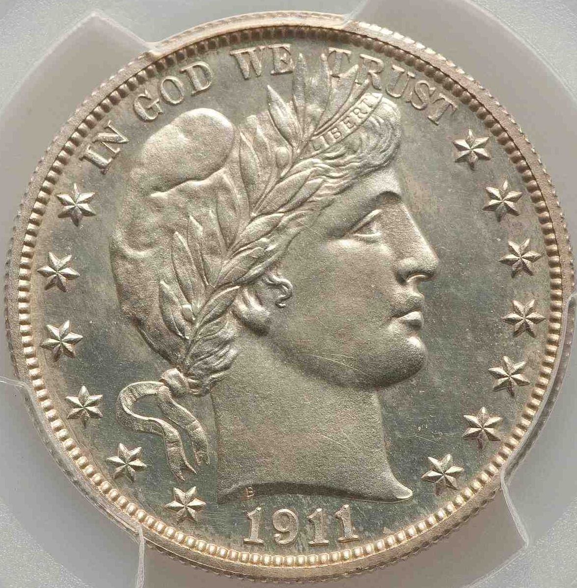 1911-Barber-Half-PCGS:-My-Grandma's-Birth-Year