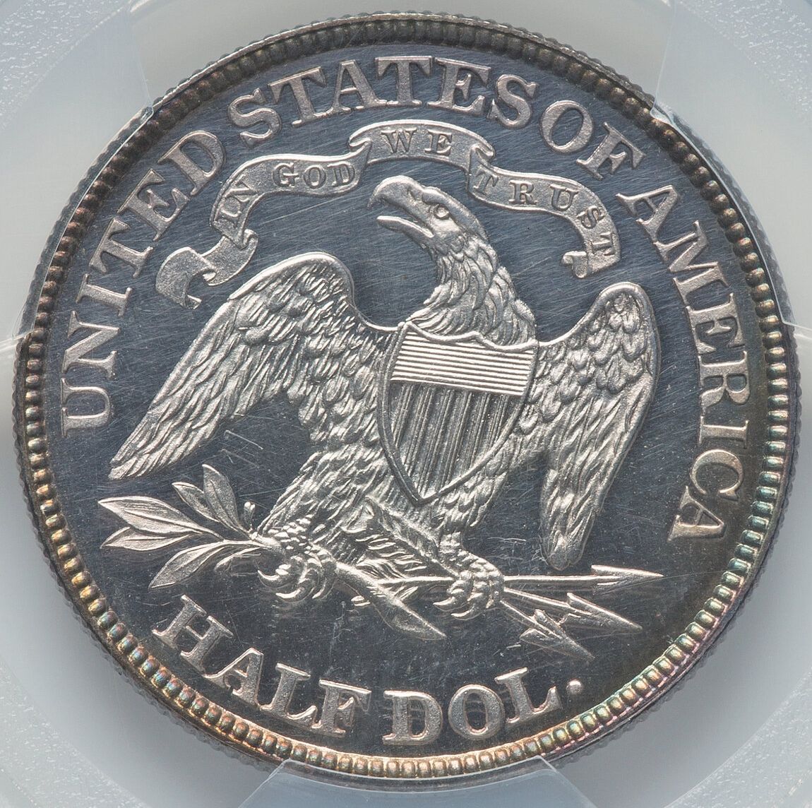 1884-Seated-Liberty-Half-PCGS:-Scratchy-Coin,-Scratchier-Slab