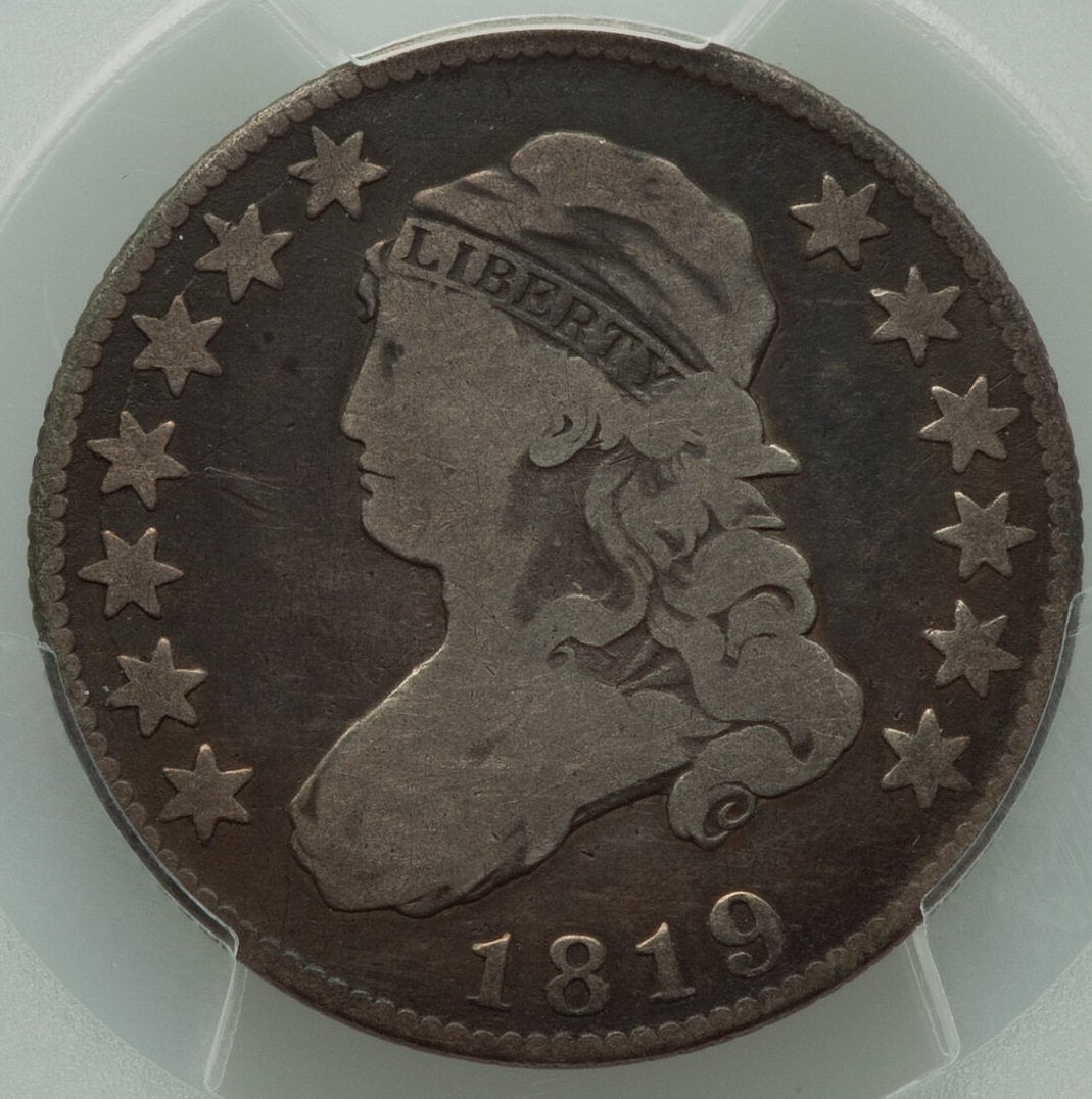 1819-Capped-Bust-Quarter:-More-Low-Grade-Loveliness