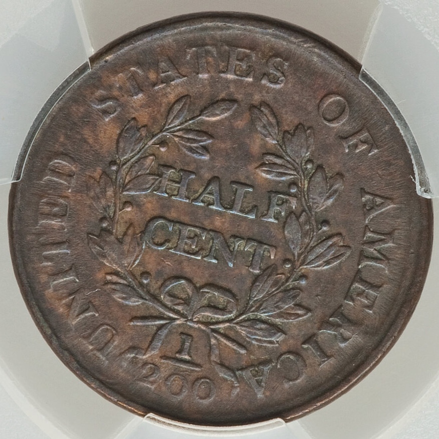 1804-Draped-Bust-Half-Cent-PCGS:-Decent-Low-Cost-Type-Specimen