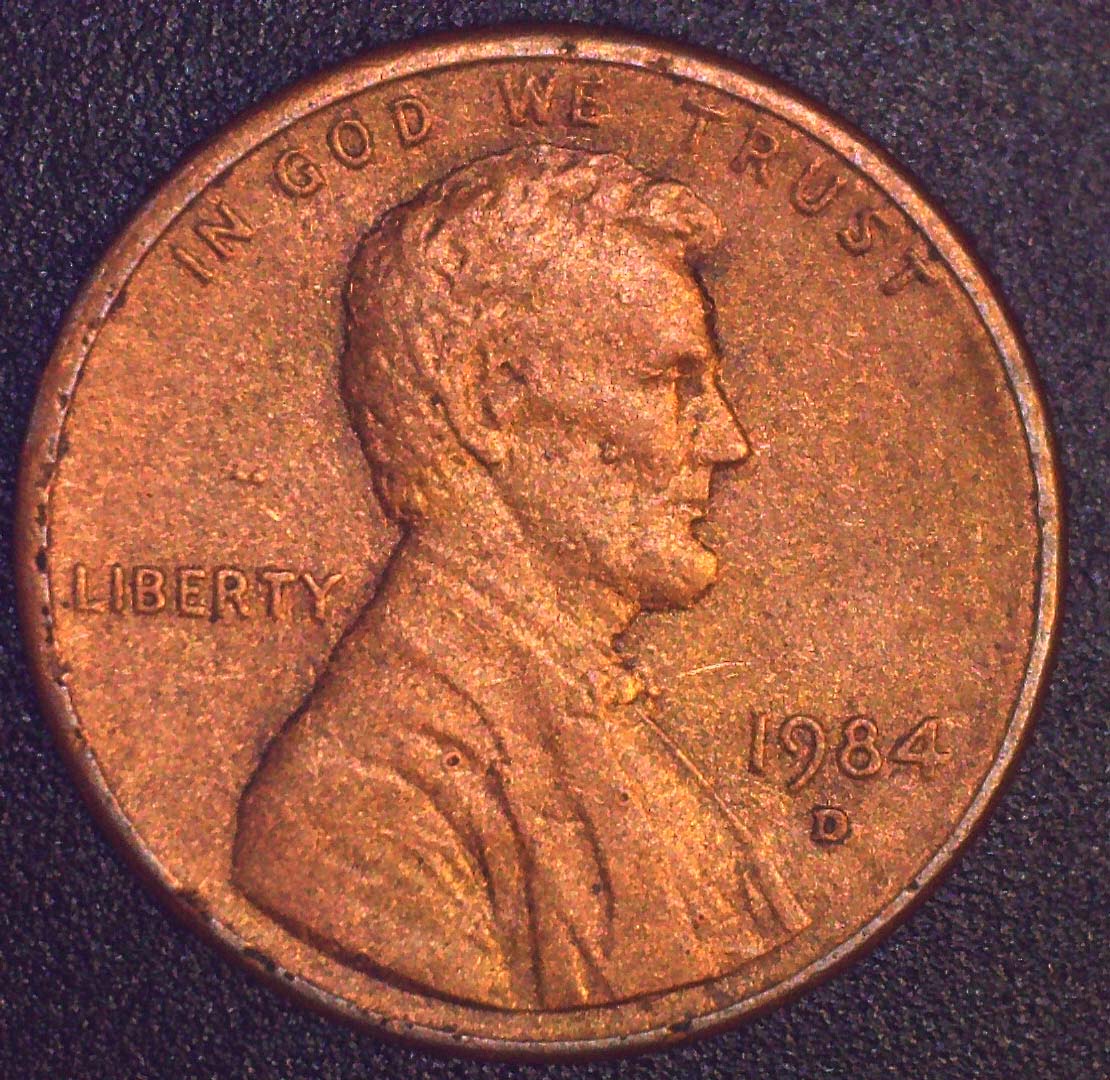 1984-D-Penny-Looks-Sandblasted-And-Has-Errors.--Is-Worth-My-Time-To-Sell.--Looks-Cool.--Need-Advice