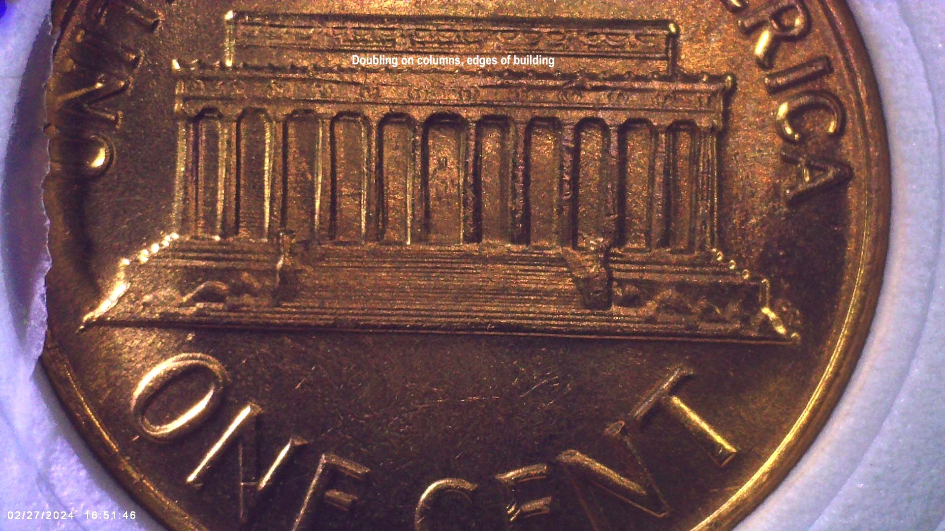 1964-D-Penny-With-A-Small-Strip-Missing-Of-It-And-I-Have-That-Piece-With-It.