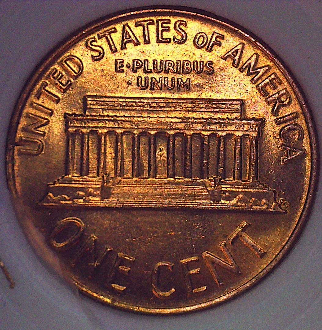 1964-D-Penny-With-A-Small-Strip-Missing-Of-It-And-I-Have-That-Piece-With-It.