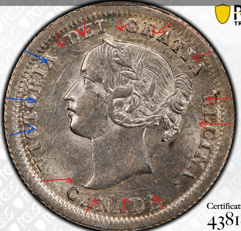 1858-$0.05-Cent---Major-Die-Clashe