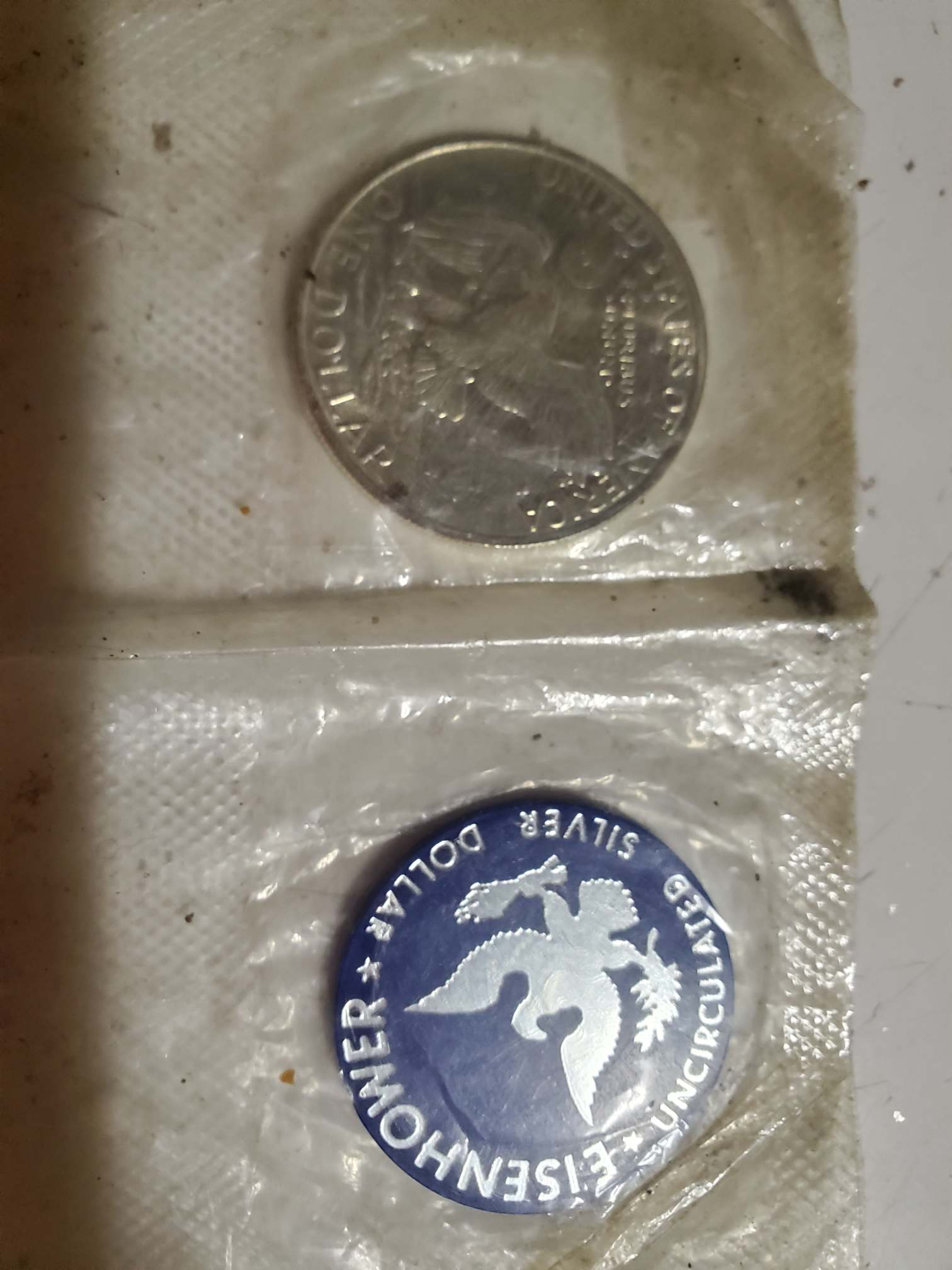 Ike-Dollars-In-Blue-Pack-1971-S,1972-S,1973-S
