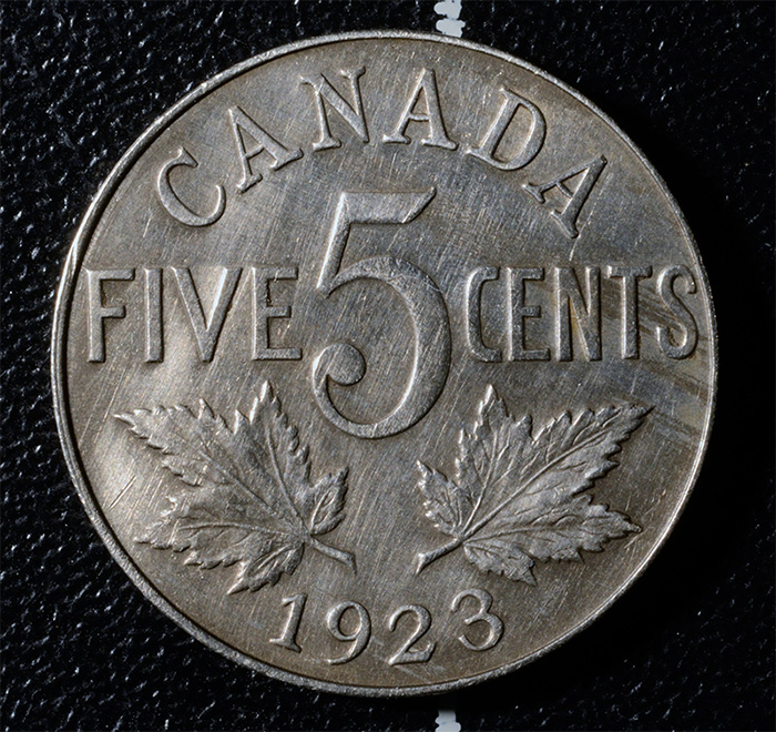 Grade-For-1923-KGV-Nickel