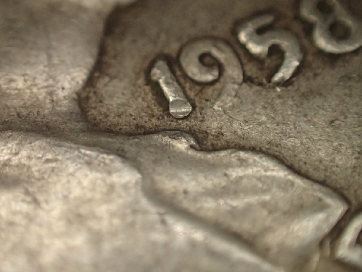 Small-Errors-On-1958-D-Franklin-Half