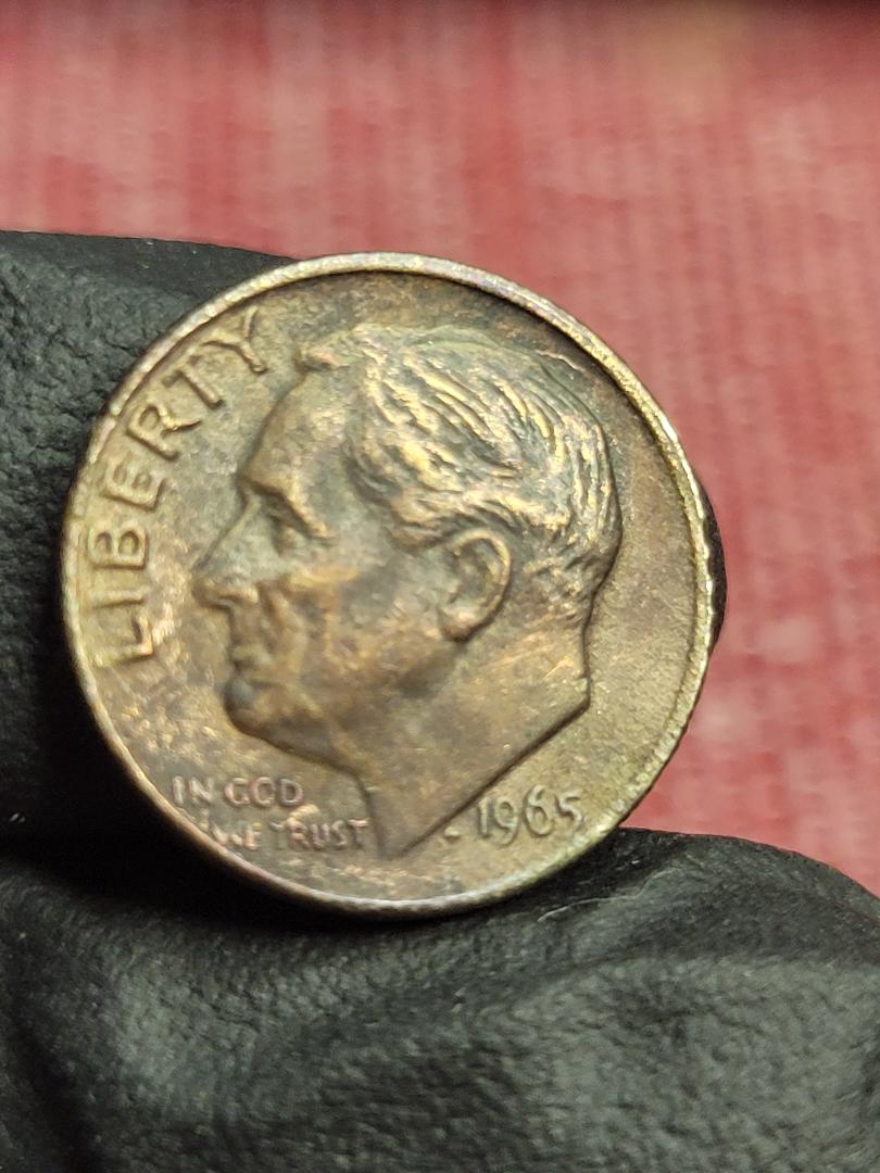 1965-Dime-With-Missing-Cladding