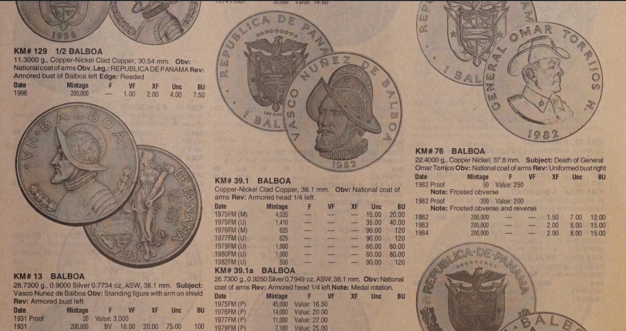Please-Check-Following-1975-Fm-1-Balboa-Copper-Nickel-Clad-Copper-For-Rarity