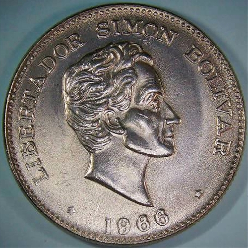 Colombia-1966-50-Centavos-Retained-Die-Break