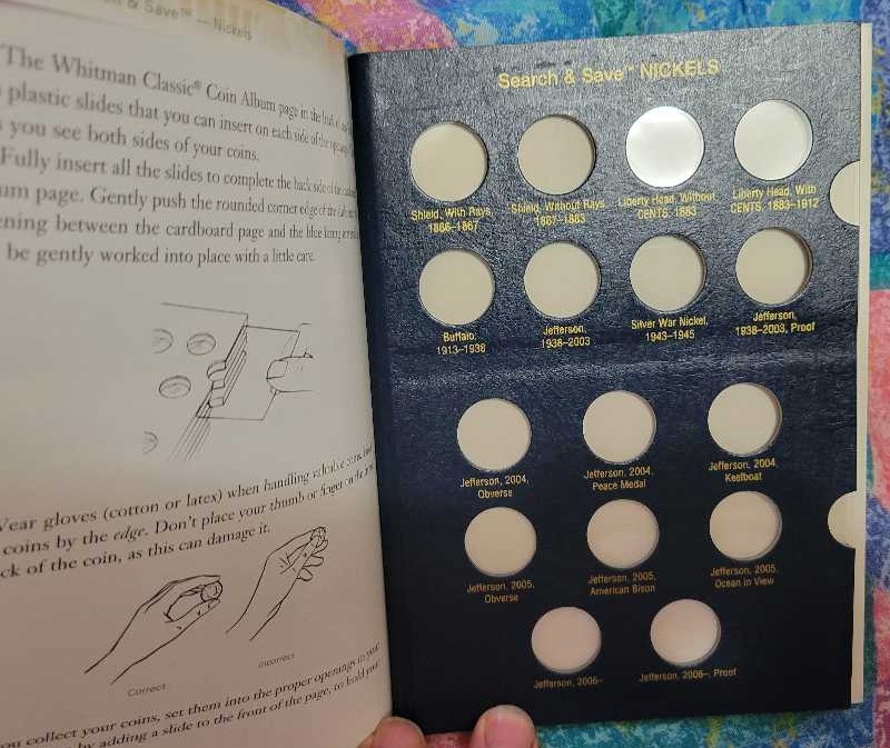 Whitman-Search-&-Save-Book-Nickels